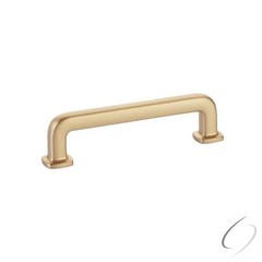 Emtek 86634US4 Westridge Cabinet Pull with 4 in. Center to Center Satin Brass