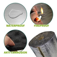 Durable Fireproof Heat Insulation Mat For Surface of boiler, storage tank, etc