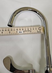 ZURN XL-FCO.5 Centerset Kitchen Laundry Room Faucet 2 Wristblade Handles