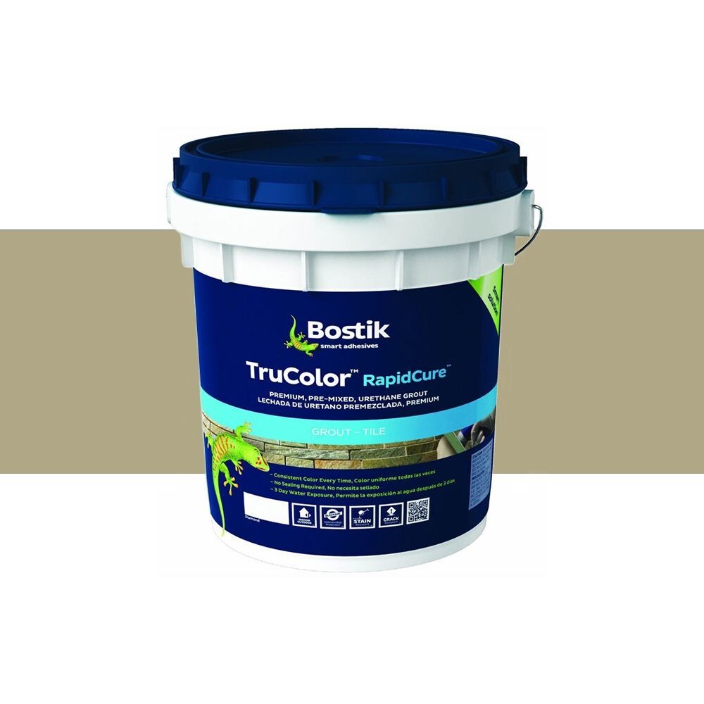 Bostik TruColor RapidCure Premixed Grout Almond 18 LB
