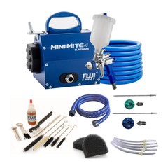 Fuji Spray Mini Mite 4 Platinum T75G HVLP Spray System with Accessory Bundle