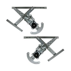 Front Power Window Regulator L&R 2Pc No Motor for Pickup Truck XL3Z1523209AA