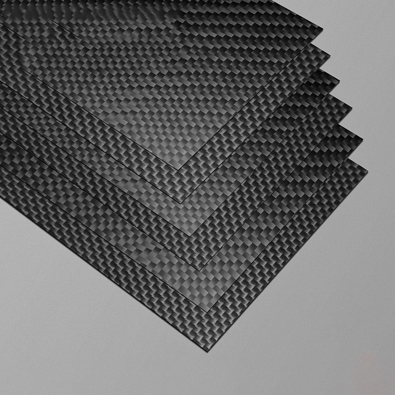 3K Carbon Fiber Sheet 0.2/0.5/1/1.5/2/2.5-5mm Matte Finish – Plain Weave Panel