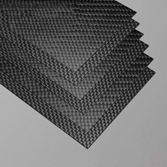 3K Carbon Fiber Sheet 0.2/0.5/1/1.5/2/2.5-5mm Matte Finish – Plain Weave Panel
