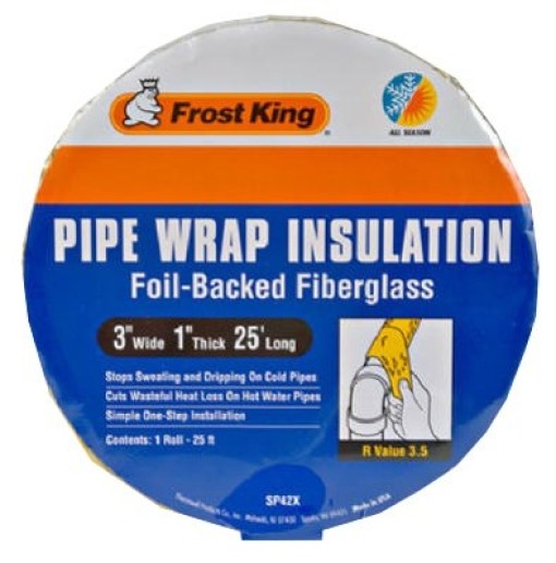 Frost King Pipe Wrap 25 ‘ L X 3 ” W X 1 ” D