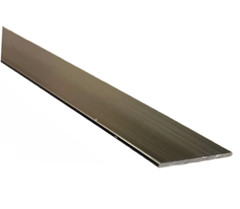 7 Foot Black Anodized Aluminum Bar Flat Trim 1 1/2″ Wide x .062″ Thick No Holes