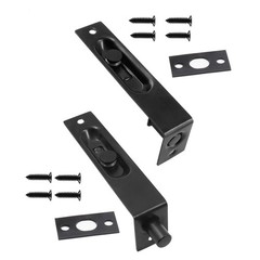 Biaungdo 2 Pcs 4 Inch Door Gate Flush Bolt, Stainless Steel Flush Slide Lock …