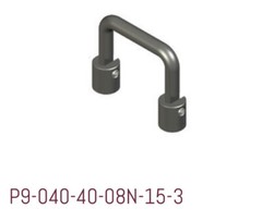 2 Pack -Southco P9-040-40-08N-15 Lay Flat Surface, Folding Pull Handle Alum Blk