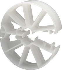 Case of 30 8QLHD 8-Inch Quick-Lock HD Pier Wheels