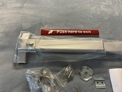 BEAMNOVA 27.5 in Commercial Door Push Bar Panic Exit Device with Exterior Lever