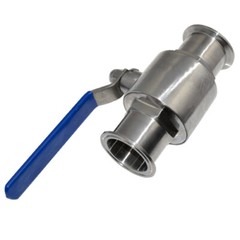 3/4″ – 2″ Sanitary Full Port Ball Valve Tri Clamp Ferrule Stainless Steel ss 316
