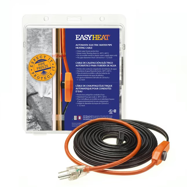 EasyHeat AHB 6-ft 42 -Watt Pipe heat cable