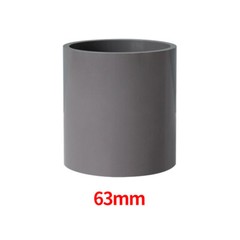 PVC Straight Pipe Fitting Grey Direct Water Pipe Socket Joint Coupling 20~200mm