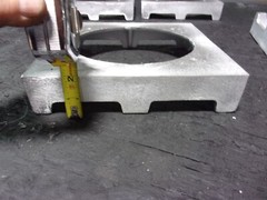 10×10 Post Base Column Base Plinth Heavy Aluminum Made in USA