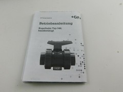 Georg Fischer Ball Valve Type 546 D20 DN15 PN10