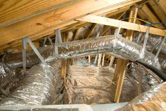 VEVORE Double Reflective Insulation Roll Perforated Radiant Barrier 48in x 250ft