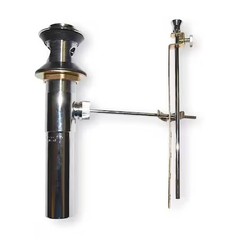 Chicago Faucet 1222-Kjkcp Pop-Up Waste, Brass, 1 1/4 In Dia