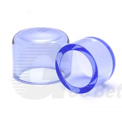 Clear UPVC Fittings Pipe Casing Cap End Cover 20/25/32/40/50/63/75/90/110mm ID
