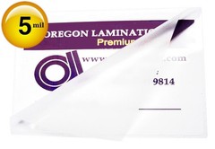 Qty 500 Wallet Photo Laminating Pouches 2-3/4 x 3-3/4 Hot 5 Mil Clear