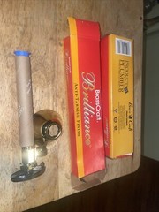 Brasscraft brilliance polished brass pvd sweat angle stop 1/2” CS40B BRL