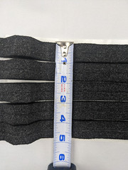 (20 pcs) 3/4″ Classic 5 Rib Panel Foam Inside Closure Strips 3′ w/ 9″ on Center