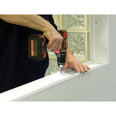 4 In. Thick Series 48 In. Glass Block Perimeter Channel (3-Pack)