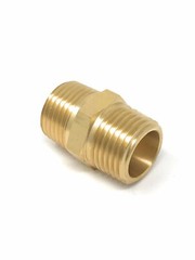 1/2″ NPT Male Nipple Propane LP Gas Water or Air Brass Hose Connector