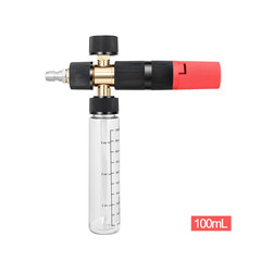 100Ml High Pressure Foam Spray Bottle – 1/4″ Quick Connect Adjustable Snow Foam