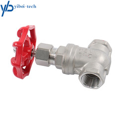 Heavy Duty Wheel Handle DN15 1/2″ NPT Stainless Steel Female Threaded Gate Valve