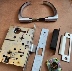 DORMAKABA 45HON14H626RHRB Passage Mortise Lever Set