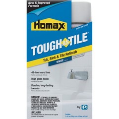 Homax Tough as Tile 16 Oz. White High Tub & Tile Spray Paint (2-Pack) Homax