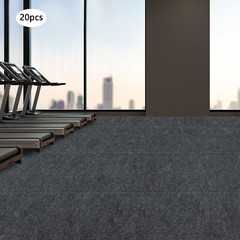 20 Pcs Square Carpet, Peel and Stick Floor Carpet, Self-Adhesive Carpet
