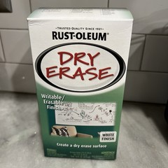RUST-OLEUM DRY ERASE- WRITABLE/ERASABLE WHITE FINISH 16floz #241140