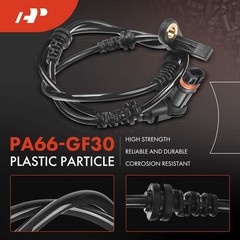 A-Premium Front Left/Right ABS Wheel Speed Sensor Compatible with Mercedes-Be…