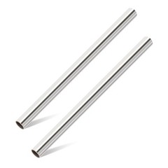 Livabber 304 Stainless Steel Round Tube, 0.06″ Wall x 12″ 5/8″ OD, Chrome