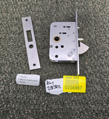 Heavy-Duty Entrance Door Replacement Mortise Lock Body Deadbolt Assembly