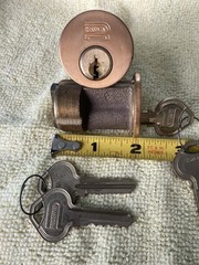 Russwin 1 3/4 Mortise Cylinder US 10 Finish/ Bronze