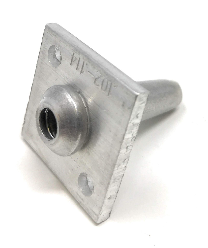 One Way Anchor Vise Grape Trellis Coated Wire Tightening Vice 12.5 Metallic