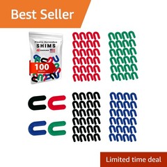 Glazelock Horseshoe Shims 100pk Multipack