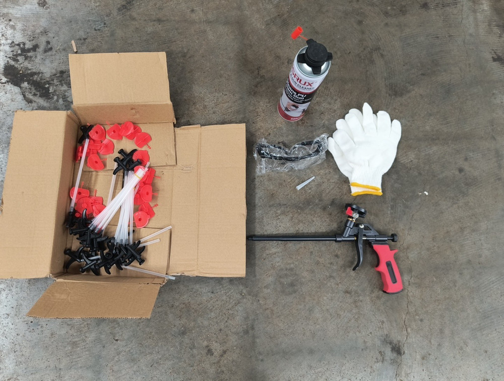 Foam Expanding Spray Gun Foaming Jet Glue Gun Metal Polyurethane Trigger Sprayer