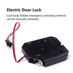 12V DC 2A ELECTRIC MAGNETIC LOCK INTELLIGENT CABINET DOOR LOCK FAIL SECURE