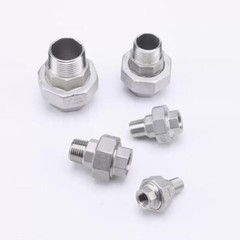 Pipe Fitting Union MalexFemale Thread 304 Stainless Steel Connector Pipe Fitting