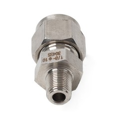 1pc Compression Tube Fitting 1/8 PT Male x 10mm OD Tube Stainless Steel