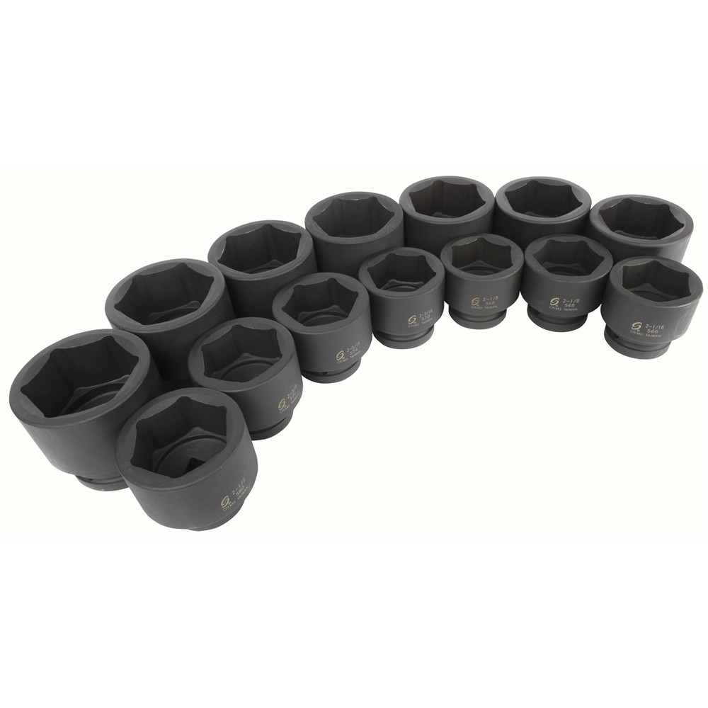 Sunex 5616 SUNEX 14-Piece 1 in. Drive Fractional SAE F