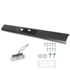 Rear Steel Roll Pan with License LED Light Screws Replacement 1995-2004