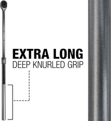 MR1X Extendable Ratchet, Silver,1 Inch