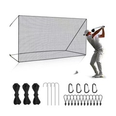 Golf Net for Backyard Driving Outdoor Indoor Sports Netting 10 x 10 Ft/15Ft/2…