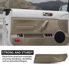 Front Door Panel Insert VW Beetle Convertible 2003-2010 Brown