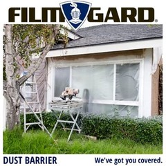 Film-Gard Berry Corp 626170 10″ x 25″ 4Mil, Clear Plastic Sheeting and Drop