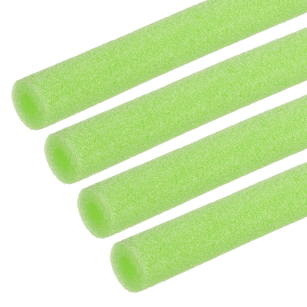 4pcs 1/3″ ID 3.3FT Pipe Insulation Foam Tube 0.63″ OD Tubing Cover Green